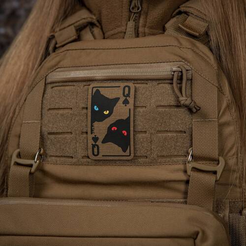 M-Tac – Queen of Spades Patch – Cordura 500D – Coyote/Schwarz – 51362005