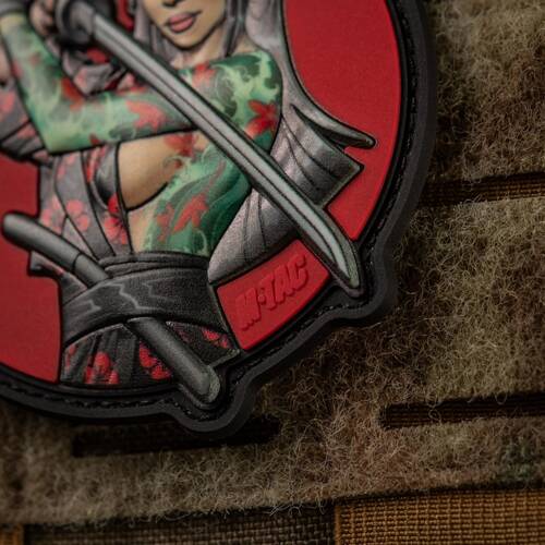 M-Tac – Tactical Girl №3 Yakuza Patch – PVC – hellgrüne Tattoos – Vollfarbe – 51116405