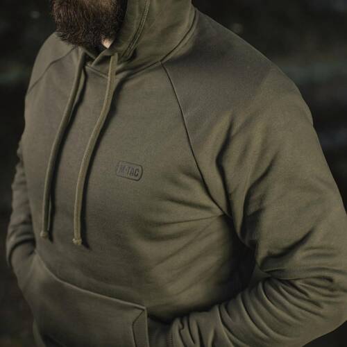 M-Tac - Taktischer Kapuzenpullover Cotton Raglan Hard Hoodie  - Dark Olive - 51388048 