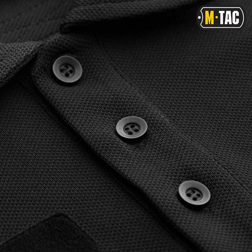 M-Tac - Taktisches Poloshirt 65/35 - Schwarz - 80014002