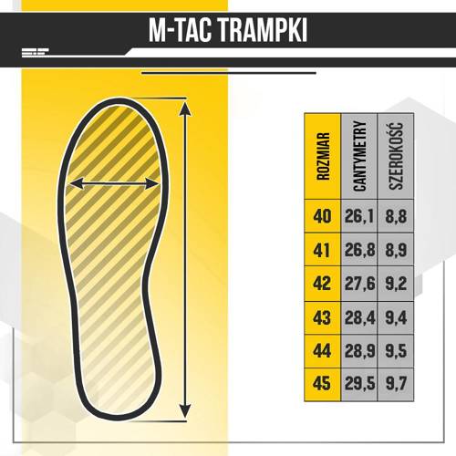 M-Tac - Turnschuhe - Schwarz - MTC-8603008-BK