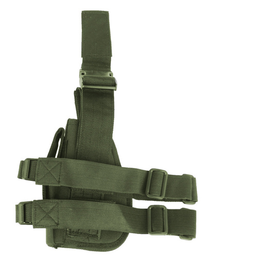 Mil-Tec - Beinholster - M9, USP, P99, SIG - OD Grün - 16140001