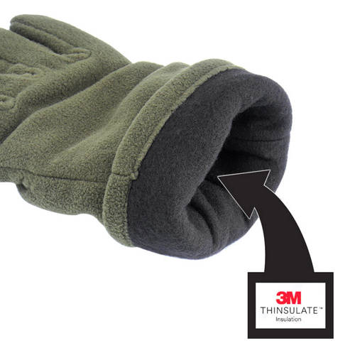 Mil-Tec - Fleece-Winterhandschuhe - OD Grün - 12534001