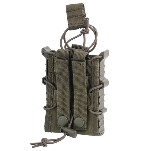 Mil-Tec - Flex Open Top Single Magazine Pouch - OD Green - 13497301