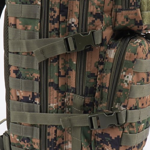 Mil-Tec - Kleine Assault Pack - Digital Woodland - 14002071