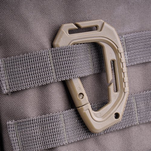 Mil-Tec - Taktischer Karabiner MOLLE - 2 Stück - Coyote - 15922505