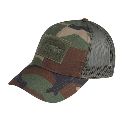 Mil-Tec - Trucker Baseballmütze Trucker Baseball Cap - Woodland - 12318520