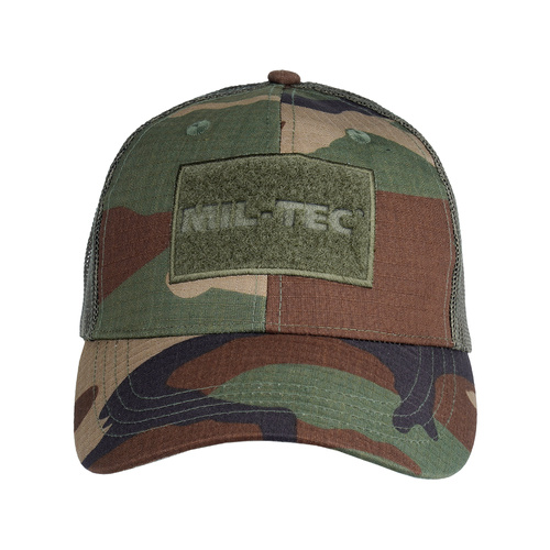 Mil-Tec - Trucker Baseballmütze Trucker Baseball Cap - Woodland - 12318520