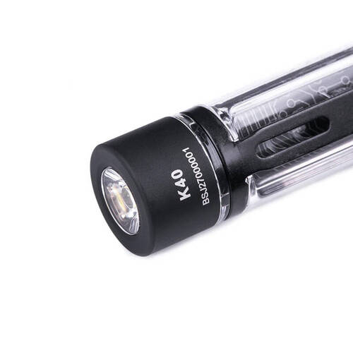 NEXTorch - K40 LED-Taschenlampe mit 180-mAh-Akku - 700 lm - Schwarz - LAT/NEXT K40