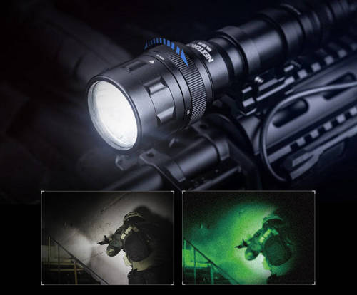 NEXTorch - LED-Langwaffen-Taschenlampe WL50 IR - 860 lm - WL50 IR 