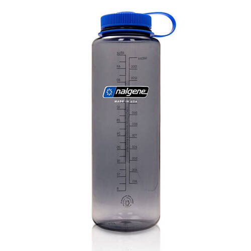 Nalgene – 48oz Silo Sustain Weithalsflasche – 63 mm Öffnung – 1,5 l – Grau – 2020-0148