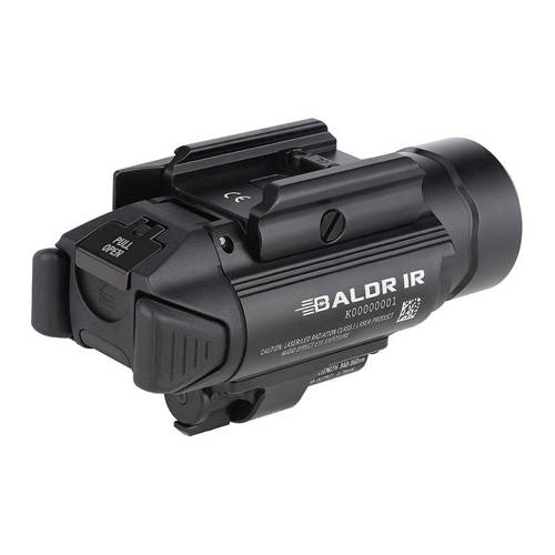 Olight - Waffenlicht mit Laservisier BALDR IR - 1350 Lumen - Schwarz