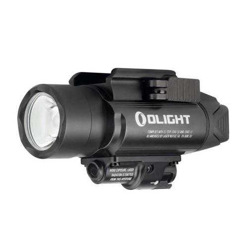 Olight - Waffenlicht mit Laservisier BALDR Pro Schwarz - 1350 Lumen