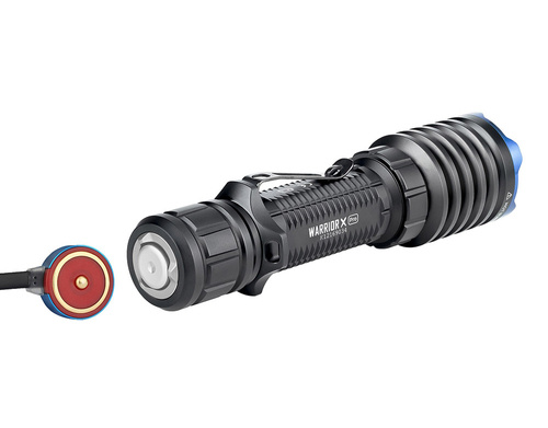 Olight - Warrior X Pro Schwarz Wiederaufladbare taktische Taschenlampe - 2100 lm