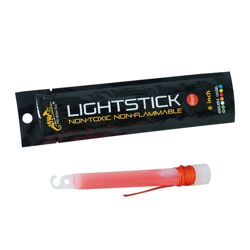 SMS - Lichtstab 6'' - 15 cm - Rot - SC-6IN-PP-25