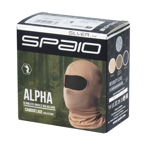 Spaio - Thermoaktive Sturmhaube Alpha Unisex - Forest Green