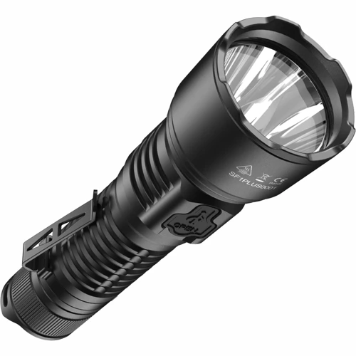 Speras - EST PLUS LED Taktische Taschenlampe mit 3800 mAh Akku - 1600 lm - Schwarz - SPERAS PLUS