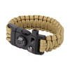 101 Inc. - Paracord Überleben Armband - 9" - Coyote