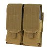 Condor - M4, M16 Double Pouch - Coyote Braun - MA4-498