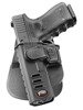 Fobus - Holster für Glock 17, 19, 19X, 22, 23, 31, 32, 34, 35, 45 - Standard Paddle - Links - GLCH LH