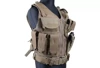 GFC Tactical - Taktische Weste KAM-39 - Braun - GFT-18-001855