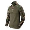 Helikon - Kampfhemd MCDU Combat Shirt - Woodland / Olivgrün - BL-MCD-SP-0302A