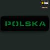 M-Tac - Aufnäher - Polen 25x80 - Laserschnitt fluoreszierend - Ranger Green / Fluo - 51004223