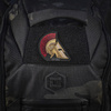 M-Tac – Spartan Helm-Patch – Stickerei – 500D Cordura – Gold/Rot – 51333000