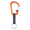 Nite Ize - SlideLock&reg; Schlüsselanhänger Aluminium - Orange - CSLAW3-19-R6