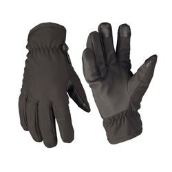 Mil-Tec - Softshell Thinsulate Winter Gloves - Czarny - 12521302