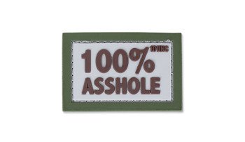 101 Inc. - 3D Patch - 100% Asshole - Sand