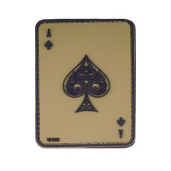 101 Inc. - 3D Patch - Ace of Spades - Green - 444130-5111