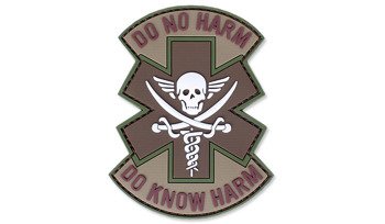 101 Inc. - 3D Patch - Do No Harm - Brown