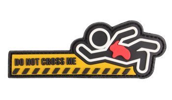 101 Inc. - 3D Patch - Do not cross me patch - 444130-7290