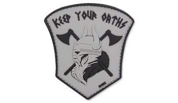 101 Inc. - 3D Patch - Keep Your Oaths - Grey