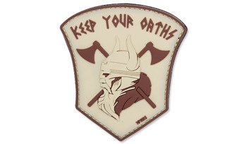 101 Inc. - 3D Patch - Keep Your Oaths - Sand