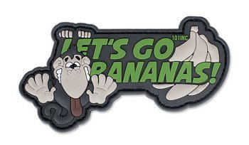 101 Inc. - 3D Patch - Let's Go Bananas