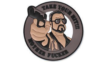 101 Inc. - 3D Patch - Take Your Hit!!! - Brown