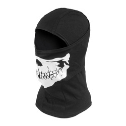 101 Inc. - Cotton Balaclava with Skull Print - Black - 214278