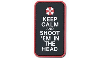 4TAC - PVC Patch - Keep Calm and Shoot'em in the Head