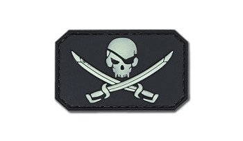 4TAC - PVC Patch - Pirate - Glow