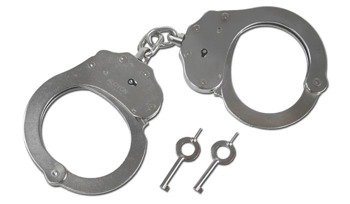 Alcyon - Steel handcuffs - Double lock - Silver - 5050