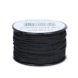 Atwood Rope MFG - Micro Cord - 1,18 mm - Black - Spool 125ft