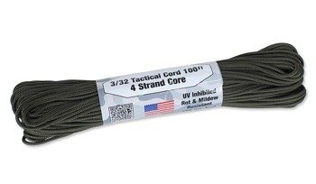 Atwood Rope MFG - Tactical Cord 3/32 - 2,2 mm - Olive Drab - 100ft