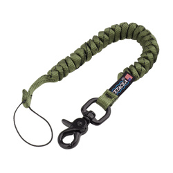 Cetacea Tactical - Trigger Snap Covered Mini Coil Tether - Olive Drab - TA-MCT3-OD