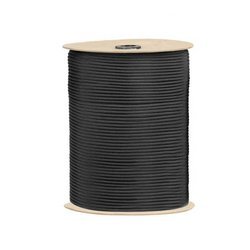 EDCX - Paracord Type III 550 - 4 mm - Black - Spool 300 m