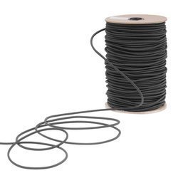 EDCX - Shock Cord - 3,6 mm - Black - 1 meter