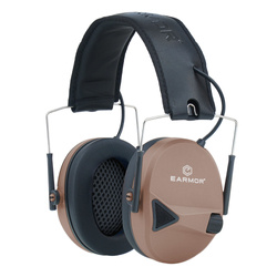 Earmor - Active Hearing Protectors M30 - Coyote Brown - M30-CB