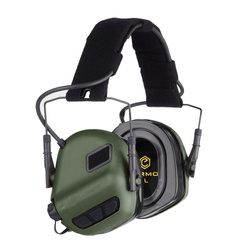 Earmor - Hearing Protection Earmuff with AUX Input M31 PLUS - Foliage Green - M31-FG (PLUS)