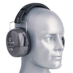 Earmor - Passive Earmuffs C6 - 28 NRR - Gray - C6A